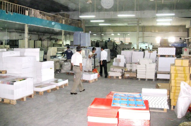 Gia công sau in